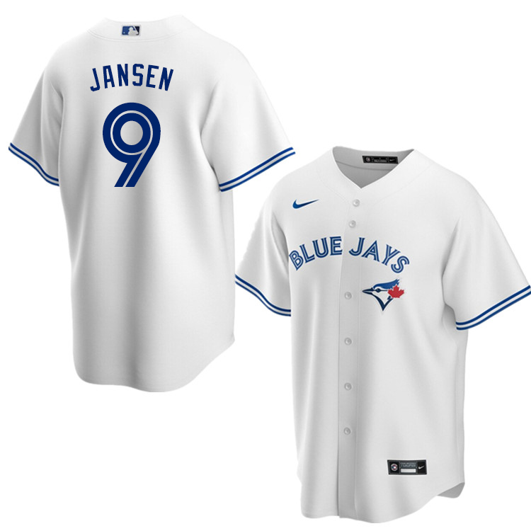 Nike Men #9 Danny Jansen Toronto Blue Jays Baseball Jerseys Sale-White
